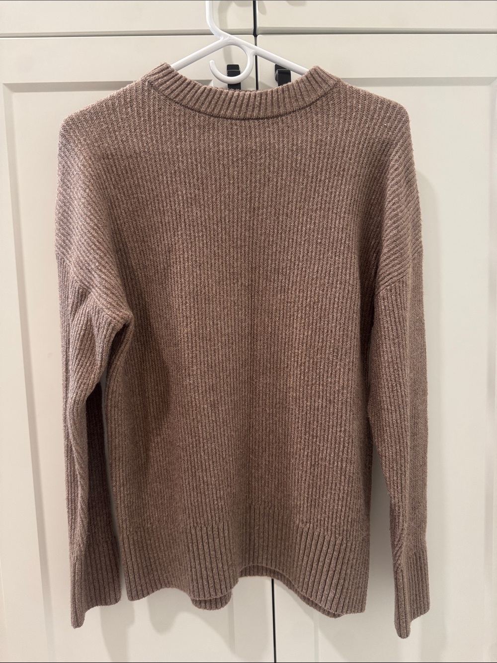 Old Navy Women's Scoop Neck Pullover Sweater - Mauve Taupe
